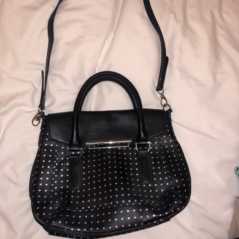 Danielle Nicole black studded purse